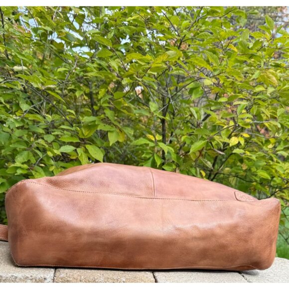 Nwt Bed Stu Leather Rockaway Satchel Tote Bag - Picture 7 of 13